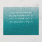 Nuestra Boda Photo Collage Wedding INVITE (Achterkant)