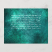 Nuestra Boda Photo Collage Wedding INVITE (Achterkant)