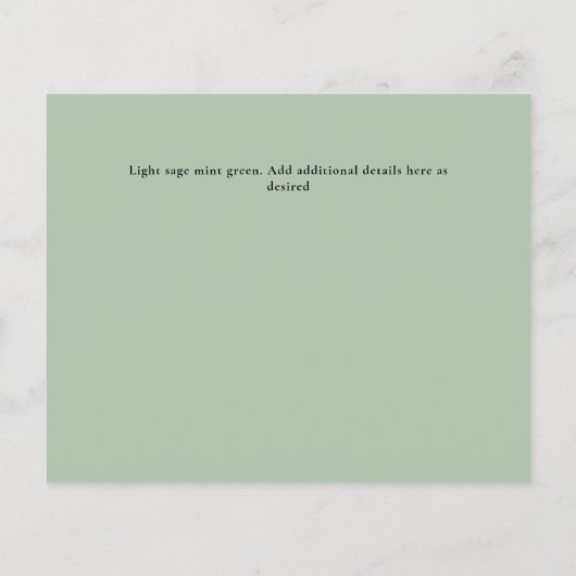 Nuestra Boda Photo Collage Wedding INVITE Flyer (Achterkant)