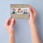 Nuestra Boda Photo Collage Wedding INVITE Flyer (Hand)