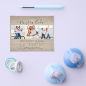 Nuestra Boda Photo Collage Wedding INVITE Flyer (Enkel)