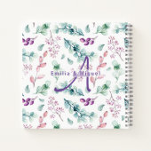 NUESTRA BODA Planificación o libro de bezoeker Notitieboek (Achterkant)