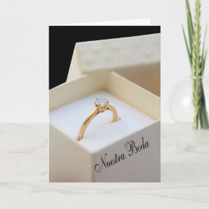 Nuestra Boda - Spaanse trouwuitnodiging