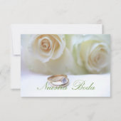 Nuestra Boda - Spaanse trouwuitnodiging Kaart (Voorkant)