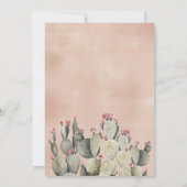 Nuestra Boda Spanish Wedding Invitacion Invitation Kaart (Achterkant)