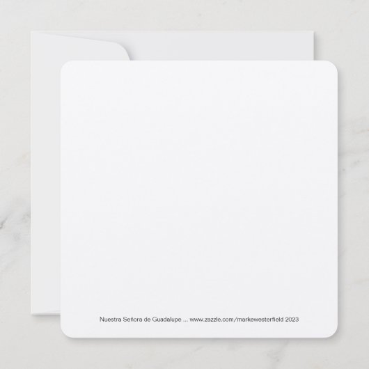 Nuestra Señora de Guadalupe (Achterkant)