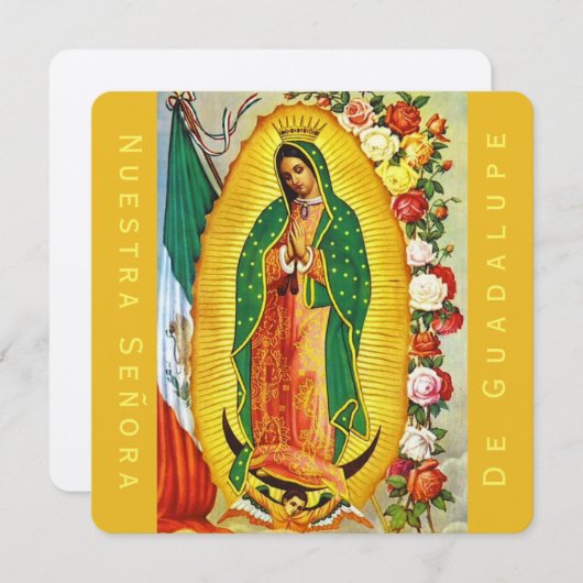Nuestra Señora de Guadalupe (Voorkant / Achterkant)