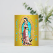 Nuestra Señora de Guadalupe Briefkaart (Staand voorkant)