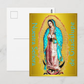 Nuestra Señora de Guadalupe Briefkaart (Voorkant / Achterkant)