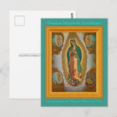 Nuestra Señora de Guadalupe Briefkaart (Voorkant / Achterkant)