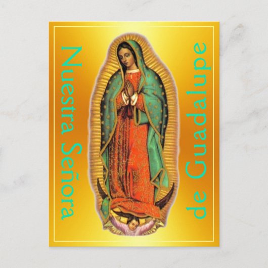 Nuestra Señora de Guadalupe Briefkaart (Voorkant)