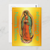 Nuestra Señora de Guadalupe Briefkaart (Voorkant / Achterkant)