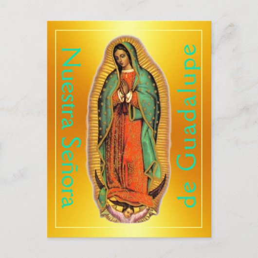 Nuestra Señora de Guadalupe Briefkaart (Voorkant)