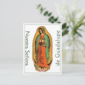 Nuestra Señora de Guadalupe Briefkaart (Staand voorkant)