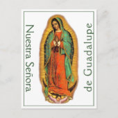 Nuestra Señora de Guadalupe Briefkaart (Voorkant)