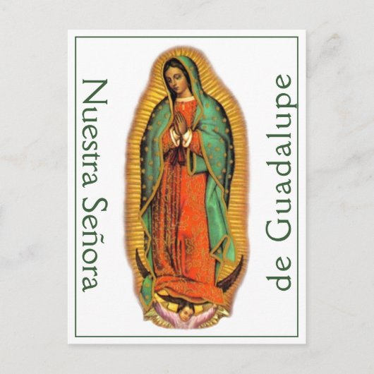 Nuestra Señora de Guadalupe Briefkaart (Voorkant)