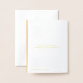 Nuestra Señora de Guadalupe Gold Foil Card Folie Kaarten (Met envelop)