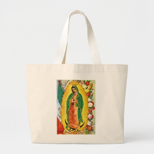 Nuestra Señora de Guadalupe Grote Tote Bag (Voorkant)
