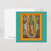 Nuestra Señora de Guadalupe Hi-Def Kaart (Voorkant / Achterkant)