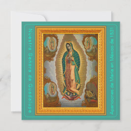 Nuestra Señora de Guadalupe Hi-Def Kaart