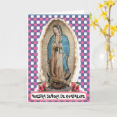 NUESTRA SEÑORA DE GUADALUPE KAART (Gele Bloem)