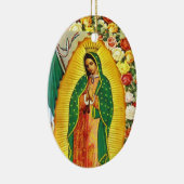 Nuestra Señora de Guadalupe Keramisch Ornament (Rechts)