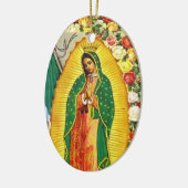 Nuestra Señora de Guadalupe Keramisch Ornament (Links)