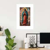 Nuestra Señora de Guadalupe poster (Thuiskantoor)