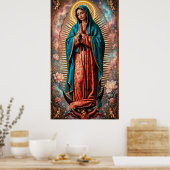 Nuestra Señora de Guadalupe poster (Keuken)
