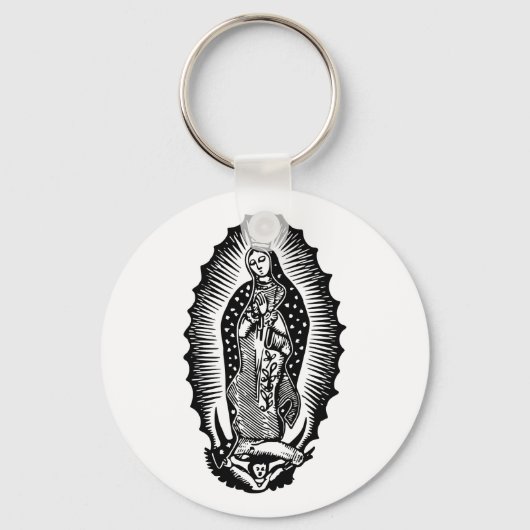 Nuestra Señora de Guadalupe Sleutelhanger (Voorkant)