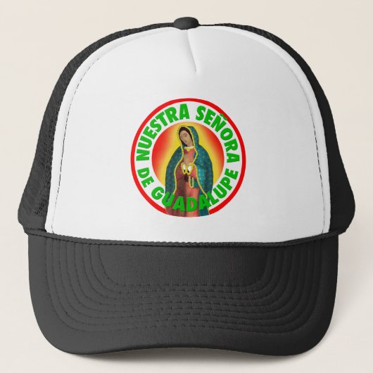 Nuestra Señora de Guadalupe Trucker Pet (Voorkant)
