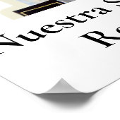 NUESTRA SEÑORA DEL CARMEN KAART POSTER (Hoek)