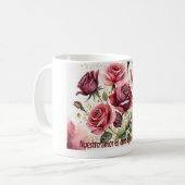'Nuestro amor es como una rosa eterna Koffiemok (Voorkant links)