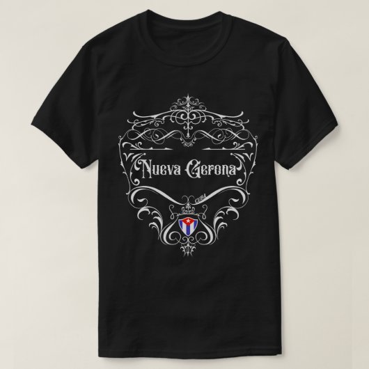 Nueva Gerona ontwerp 1 T-shirt (Design voorkant)