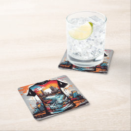 Nueva York, graffiti. Kartonnen Onderzetters