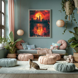 Nueva York: La Ciudad que Nunca Duerme Perfect Poster