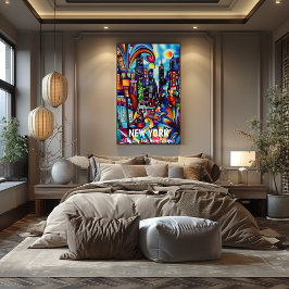 Nueva York: La Ciudad Que Nunca Duerme. Perfect Poster