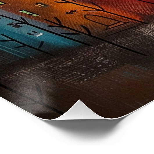 Nueva York: La Gran Manzana Perfect Poster (Hoek)