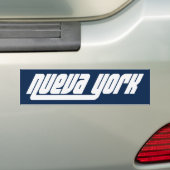 Nueva York NYC bumpersticker (Op auto)