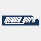 Nueva York NYC-bumpersticker Bumpersticker (Voorkant)