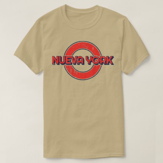 nueva york retro t-shirt (Design voorkant)