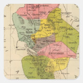 Nuevo Leon, Mexico Vierkante Sticker (Voorkant)