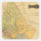 Nuevo Leon Vierkante Sticker (Voorkant)