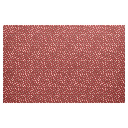 Nufella Chocolate Spread Pattern Stof (Yard (91,4 cm))