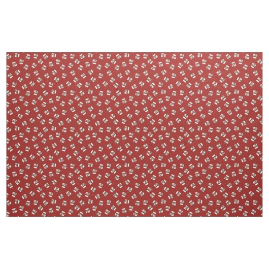 Nufella Chocolate Spread Pattern Stof (Fat Quarter)