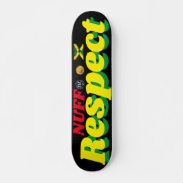 NUFF RESPECT 7 3/4" Skateboard Deck