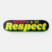 NUFF RESPECT 7 3/4" Skateboard Dek (Horizontaal)