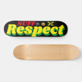 NUFF RESPECT 7 3/4" Skateboard Dek (Horizontaal)