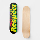 NUFF RESPECT 7 3/4" Skateboard Dek (Voorkant)