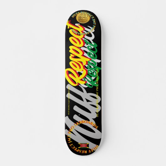 NUFF RESPECT JMT 7 3/4-inch skateboard deck (Voorkant)